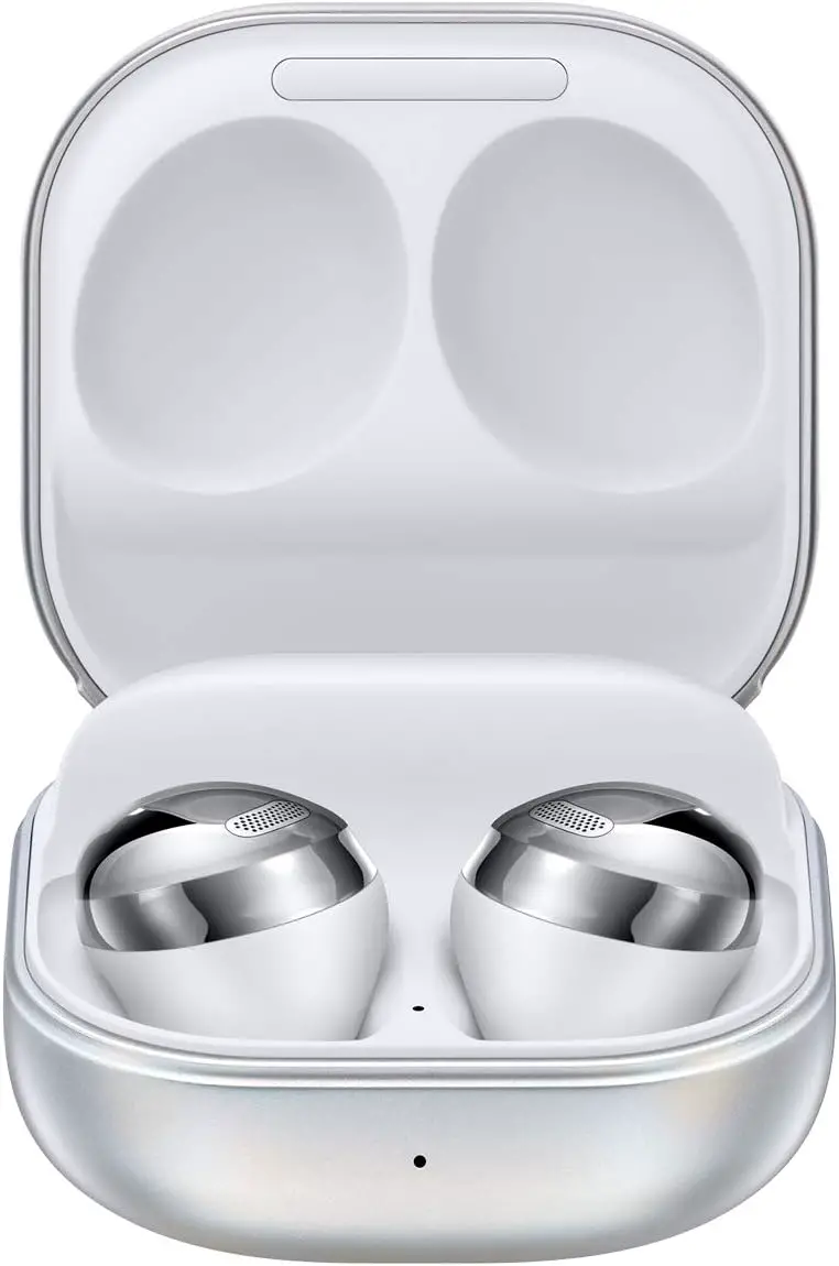 SAMSUNG Galaxy Buds Pro Bluetooth Earbuds True Wireless Noise Cancelling Charging Case Quality Sound Water Resistant Phantom Silver US Version