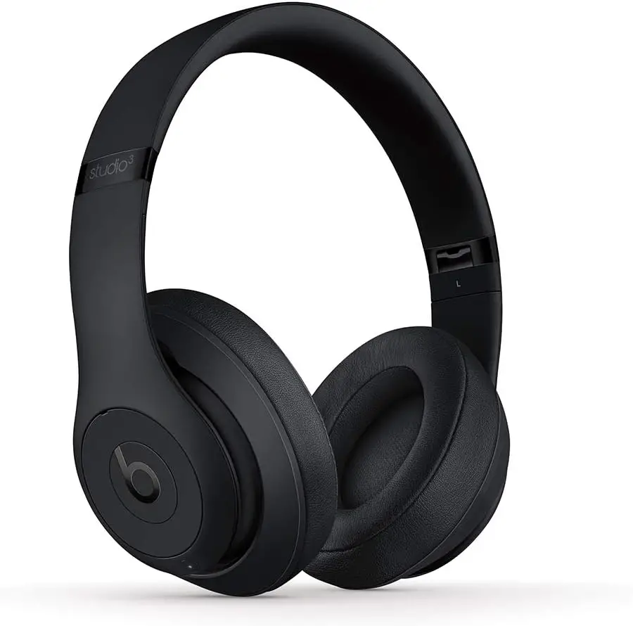 Beats Studio3 Wireless Noise Cancelling Over Ear Headphones Apple W1 Headphone Chip Class 1 Bluetooth 22 Hours of Listening Time Built in Microphone Shadow Gray