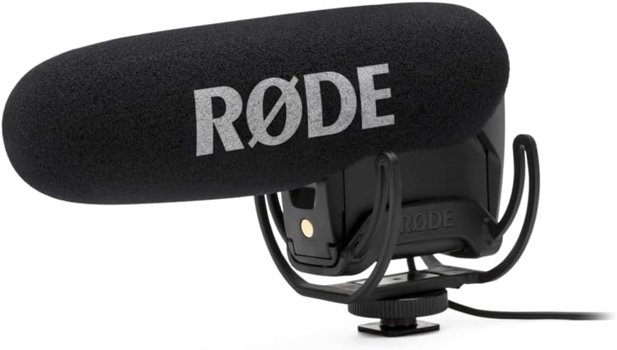 Rode VideoMic Pro R Camera-Mount Shotgun Microphone,Black
