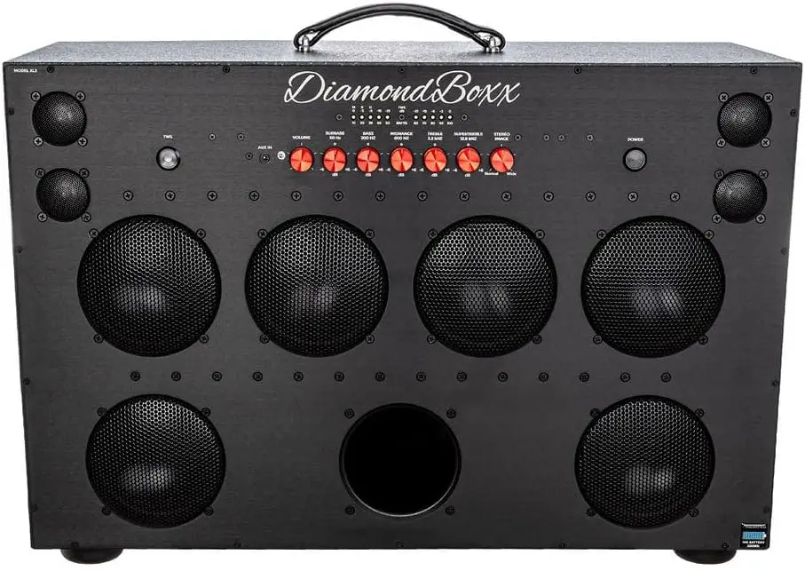 5000 Watt Bluetooth Speakers
Diamond Boxx XL3 - The King of The Bluetooth Boombox.