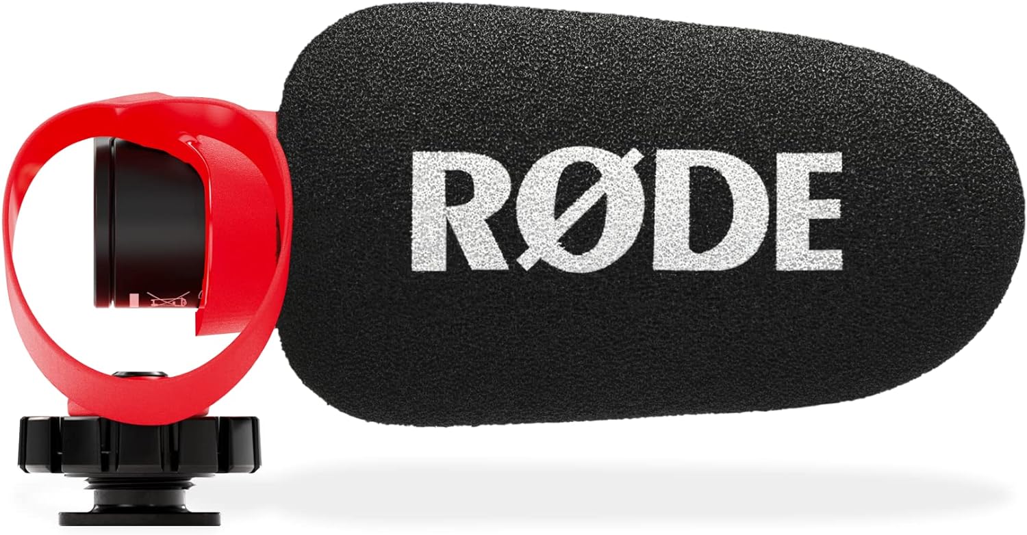 RØDE VideoMicro II Ultra-Compact On-Camera Shotgun Microphone for Recording Audio with a Camera or Mobile Device

