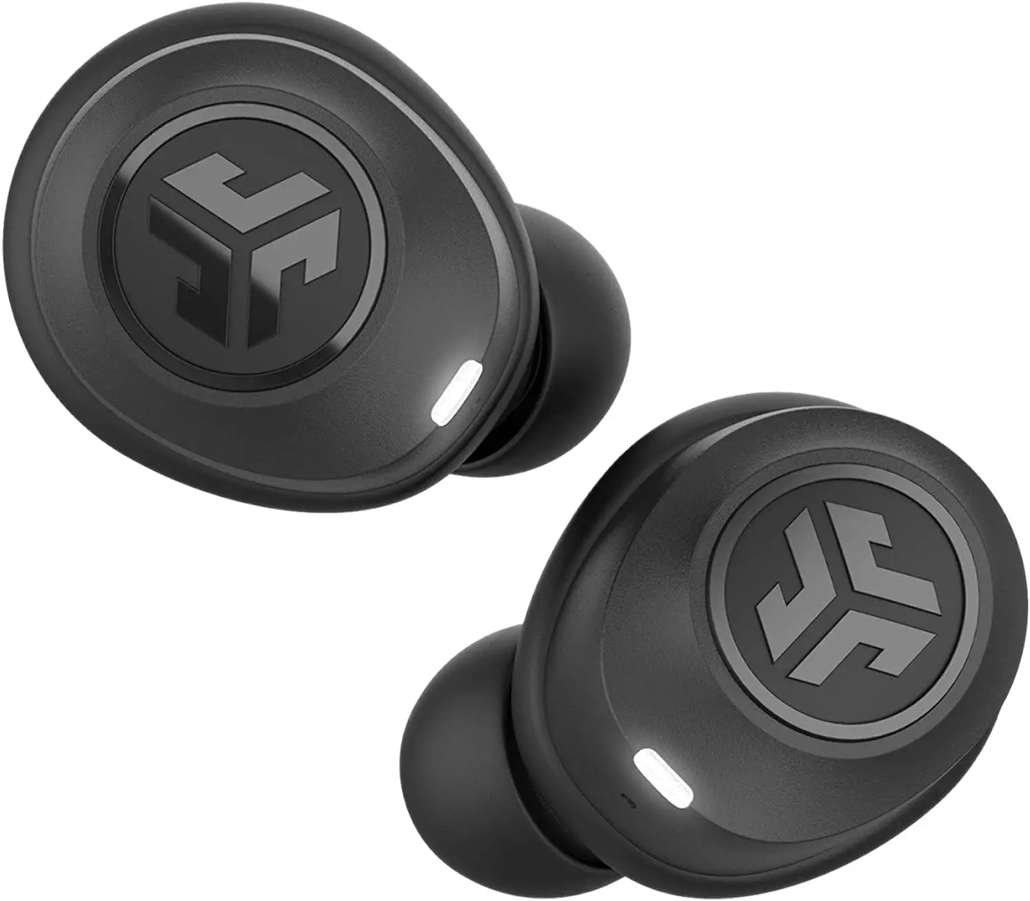 JLab JBuds Air True Wireless Signature Bluetooth Earbuds + Charging Case Black IP55 Sweat Resistance